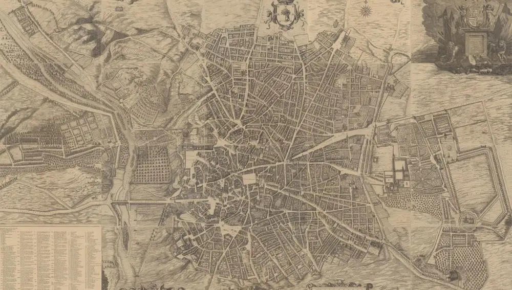 «Topographia de la Villa de Madrid», de Pedro Teixeira, sirvió de base para proyectos cartográficos durante más de un siglo
