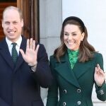 Image Licensed to i-Images / Contacto) Picture Agency. 03/03/2020. Dublin, Ireland. The Duke and Duchess of Cambridge meeting the Taoiseach of Ireland in Dublin, on the first day of their visit to Ireland. (Stephen Lock / i-Images / Contacto)03/03/2020 ONLY FOR USE IN SPAIN
