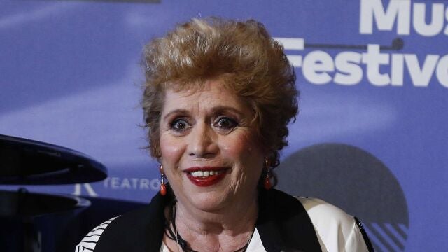 La artista María Jiménez durante una entrevista en el marco de la presentación de la sexta edición del Universal Music Festival 2020