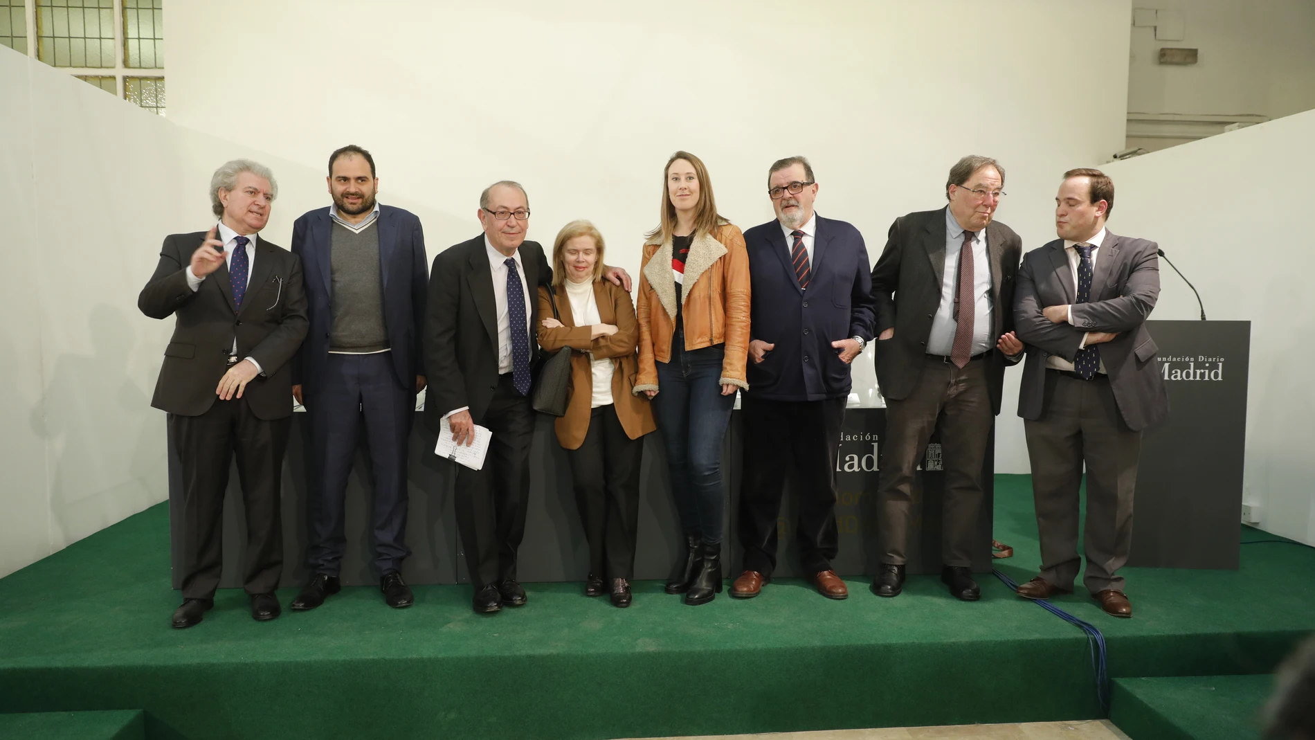 César Antonio Molina, Fernando S. Costa, Nicolás Redondo, Elisa de la Nuez, Aurora Nacarino-Bravo José Rdez de la Borbolla y Francesc de Carreras presentaron su manifiesto frente al independentismo en la Fundación Diario Madrid