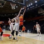 El Valencia Basket-Armani Milán fue uno de los últimos partidos que se jugó