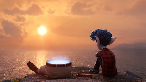 En «Onward», la nueva película de Pixar, Ian y Barley emprenden una aventura trepidante para poder reencontrarse con su padre fallecido a través de la magia
