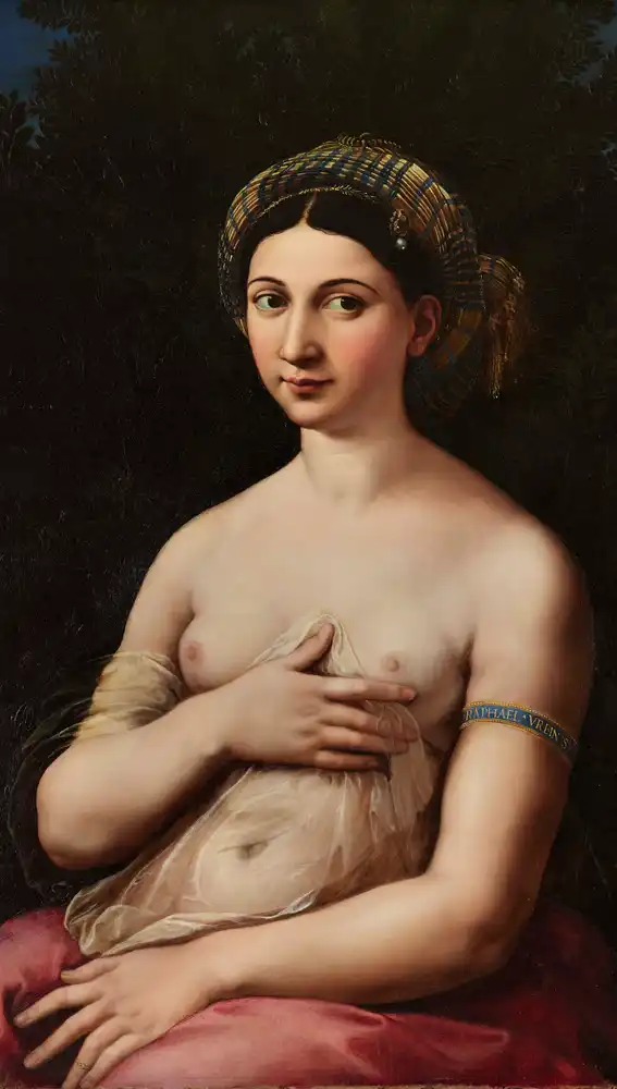 Ritratto di donna nei panni di Venere &quot;La Fornarina&quot; 1519-1520