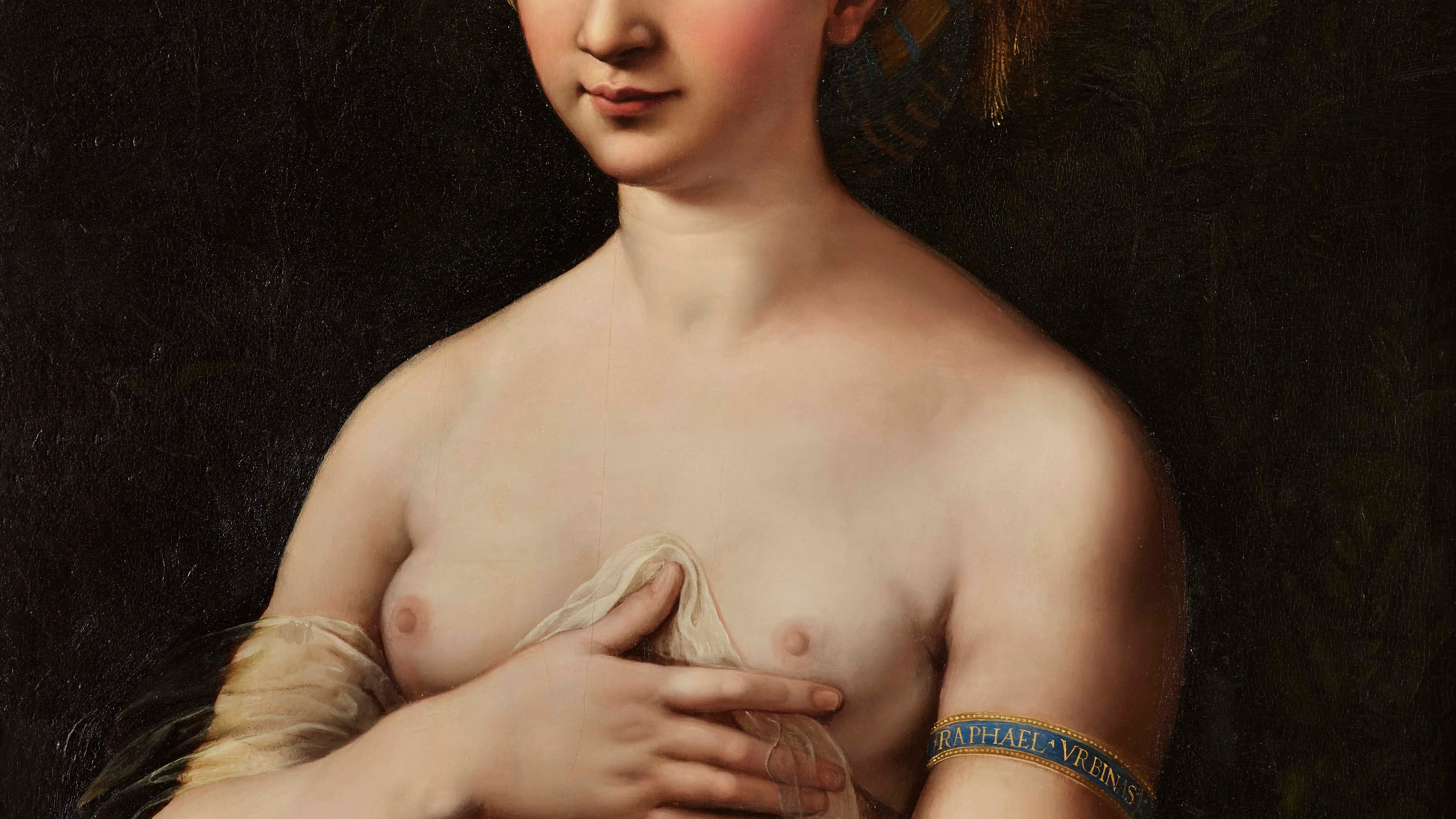 Ritratto di donna nei panni di Venere &quot;La Fornarina&quot; 1519-1520