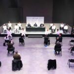 Imagen del sorteo de la Copa Davis en Cagliari