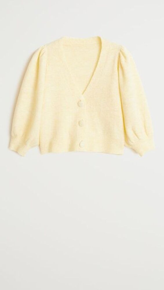 Cardigan discount jaune mango