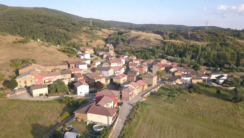 Imagen de Valderrueda, en la montaña leonesa