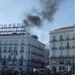 Incendio en las inmediaciones del Tío Pepe/Foto y vídeo: R. Esteban
