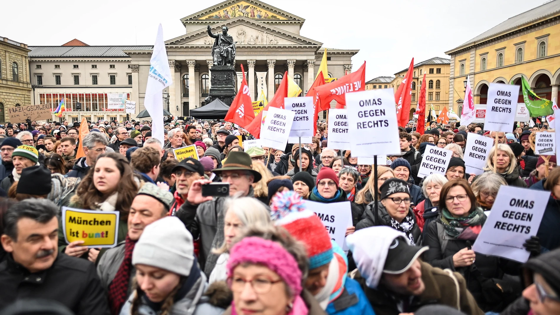 Rally against AfD party and right-wing terror