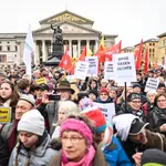 Una manifestación en Múnich contra el partido Alternativa para Alemania (AfD)/EFE