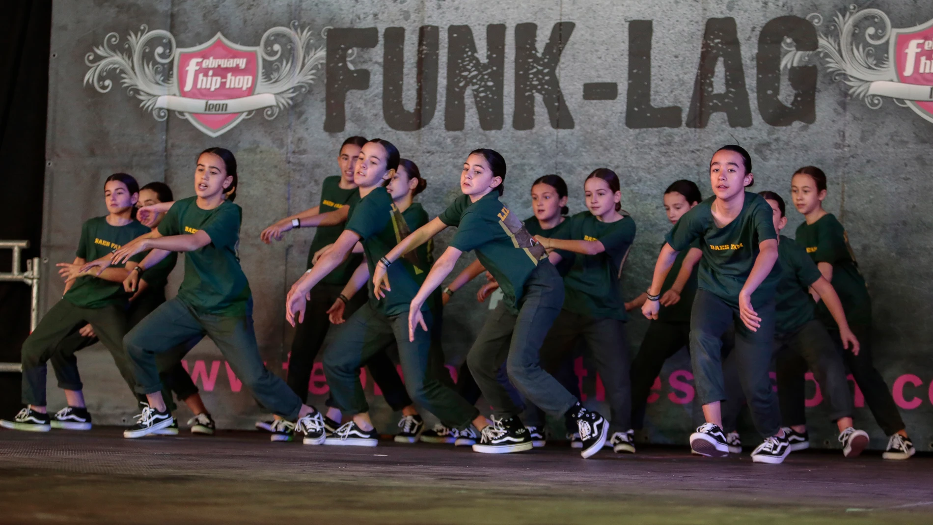 Campeonato de Danza Urbana Funk- Lag dentro del February Hip Hop en el Palacio de los Deportes de León