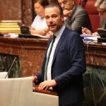 El portavoz popular en la Asamblea Regional, Joaquín Segado, en una foto de archivo
