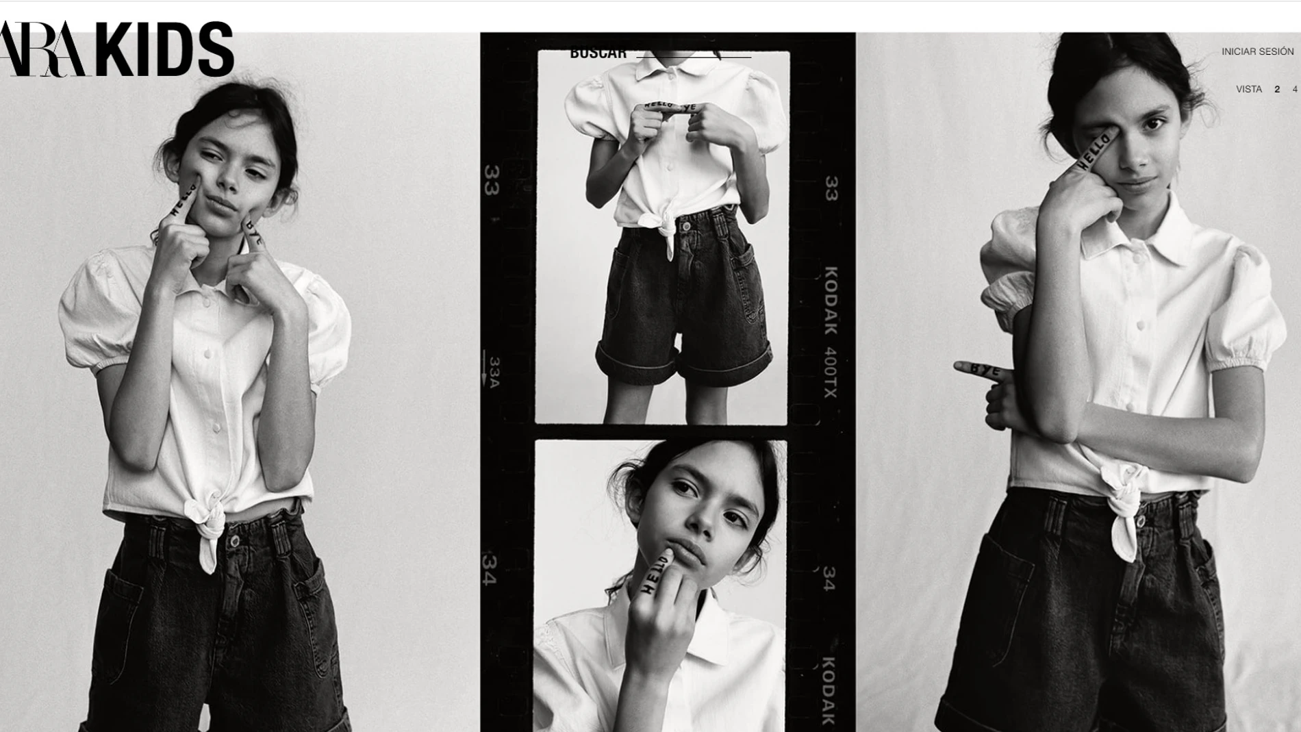 La nueva estrella de Zara: Ava Salazar, hija de Paz Vega