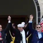  Los dos líderes de Afganistán se proclaman presidentes el mismo día