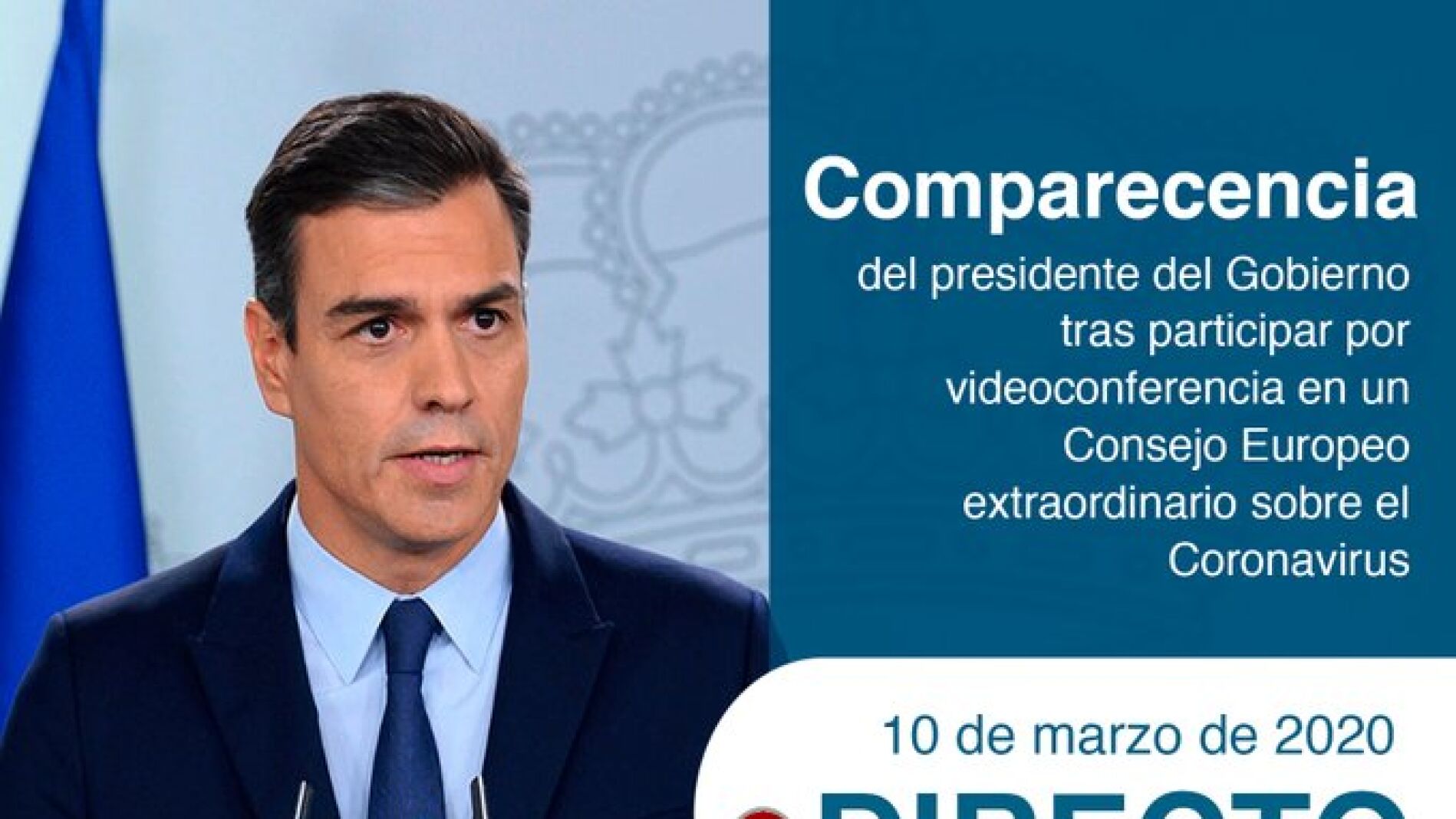 Siga en directo la comparecencia de Pedro Sánchez tras la reunión ...