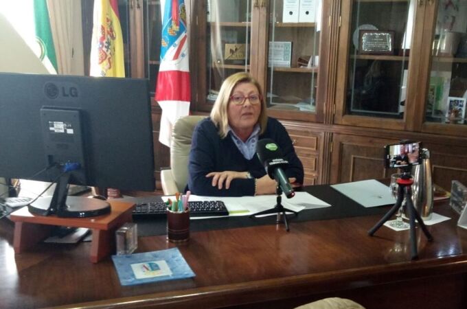 La alcaldesa de Almonte, Rocío del Mar Castellano