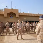 El JEMAD visitó la base de Taji en febrero