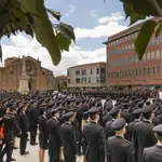  La Escuela Nacional de Policía de Ávila suspende las clases a partir del lunes