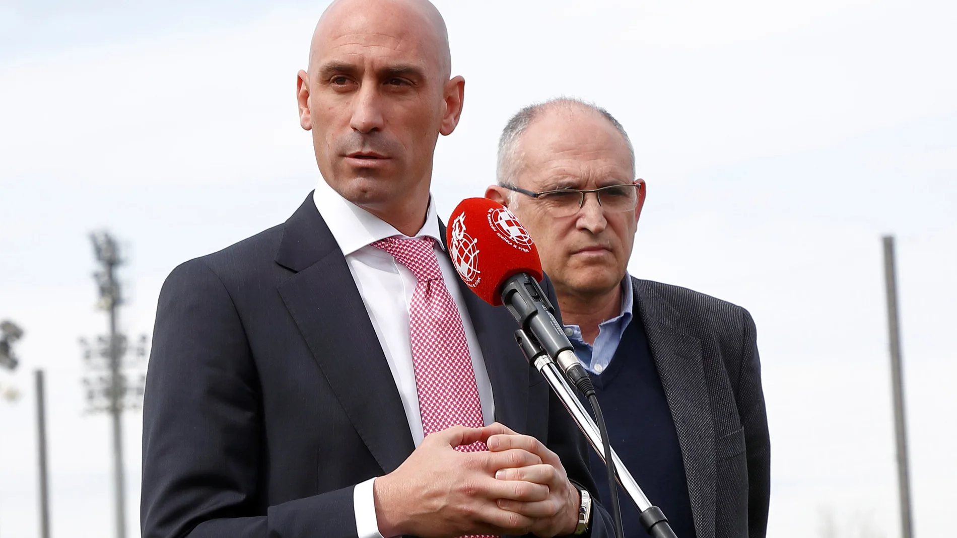 Spanish soccer federation leadership speak about coronavirus effects on sport