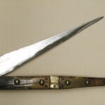 Una navaja española del siglo XIX. IMAGEN DE ARCHIVO