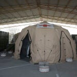 Hospital de campaña del Ejército del Aire totalmente medicalizado con tres quirófanos