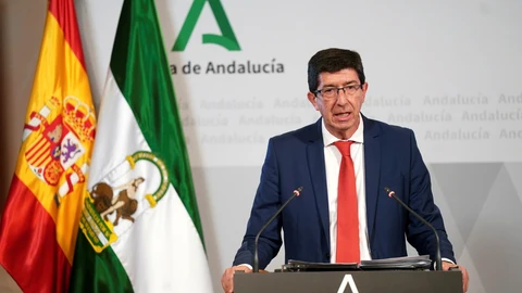 El vicepresidente andaluz, Juan Marín