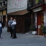 El centro de Madrid con terrazas semivacías así como los lugares de gran afluencia de turistas en la capital como el Mercado de San Miguel