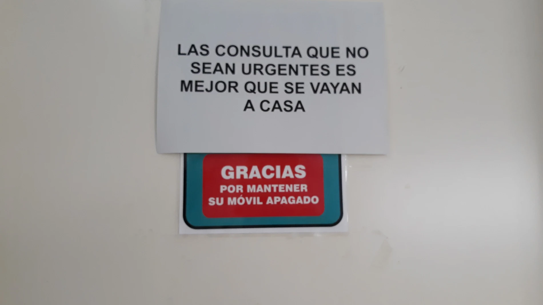 Coronavirus.- Zaragoza.- Los centros de salud recomiendan a los usuarios de consultas no urgentes que "se vayan a casa"