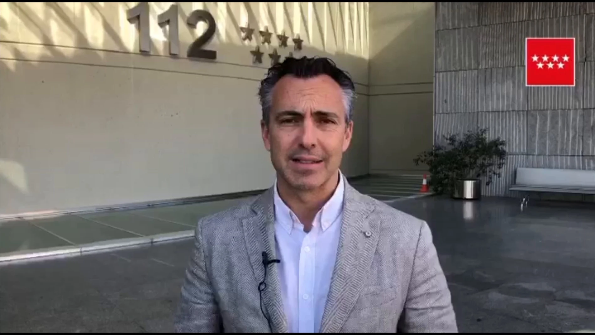 El consejero madrileño de Medio Ambiente, Agricultura e Interior, Carlos Novillo