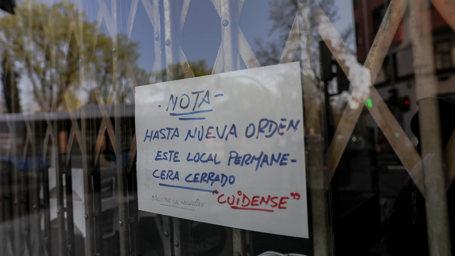 Negocios cerrados tras el anuncio del Estado de Alarma en Madrid