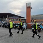 Militares de la UME en la estación de Atocha de Madrid