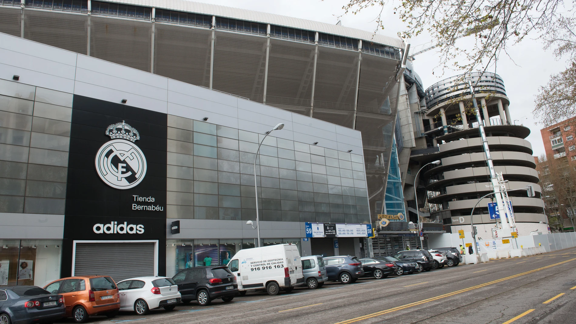 Coronavirus: Santiago Bernabeu Stadium
