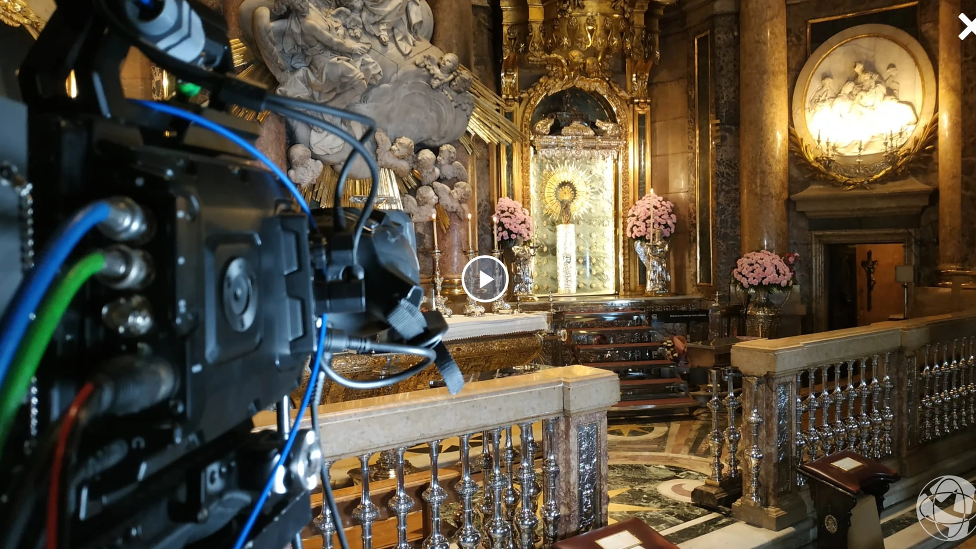 Coronavirus.- La Virgen del Pilar, accesible a través de dos cámaras que retransmiten por internet las 24 horas