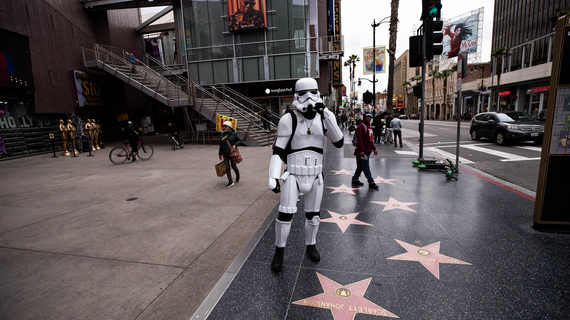 Daily life amid coronavirus pandemic, in Los Angeles