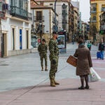 Militares del ejército de Tierra se despliegan en Soria para colaborar en la lucha contra el coronavirus