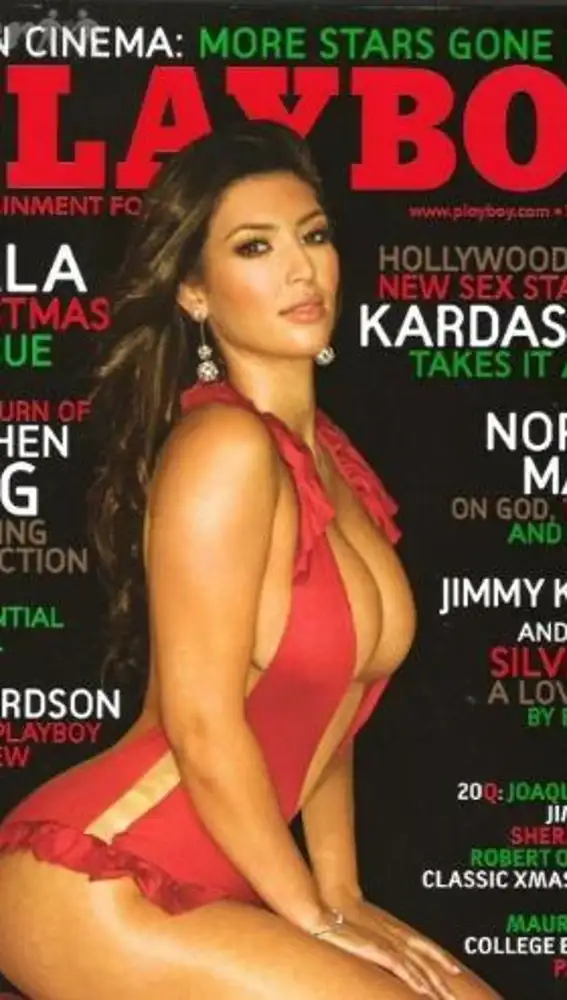 Kim Kardashian fue chica de portada en 2006