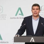 El portavoz parlamentario del Ciudadanos, Sergio Romero