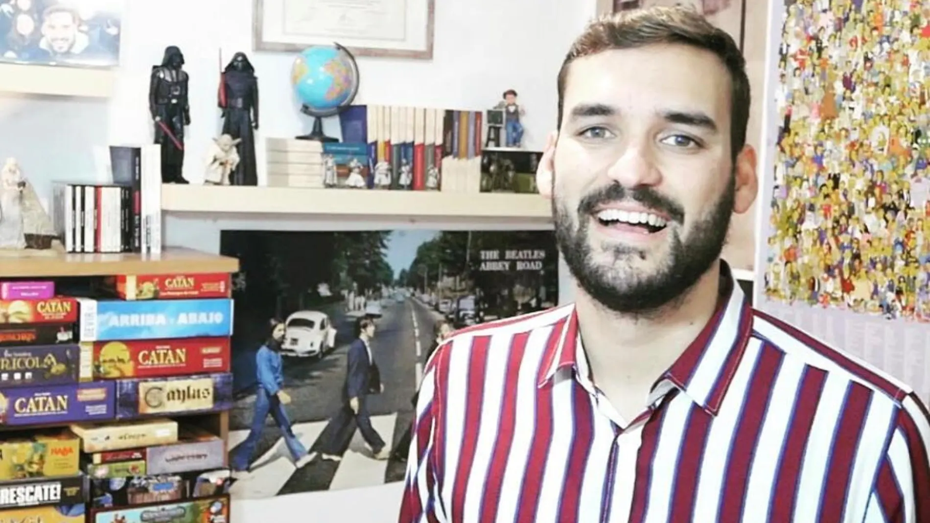 José Antonio Lucero, profesor de Geografía e Historia