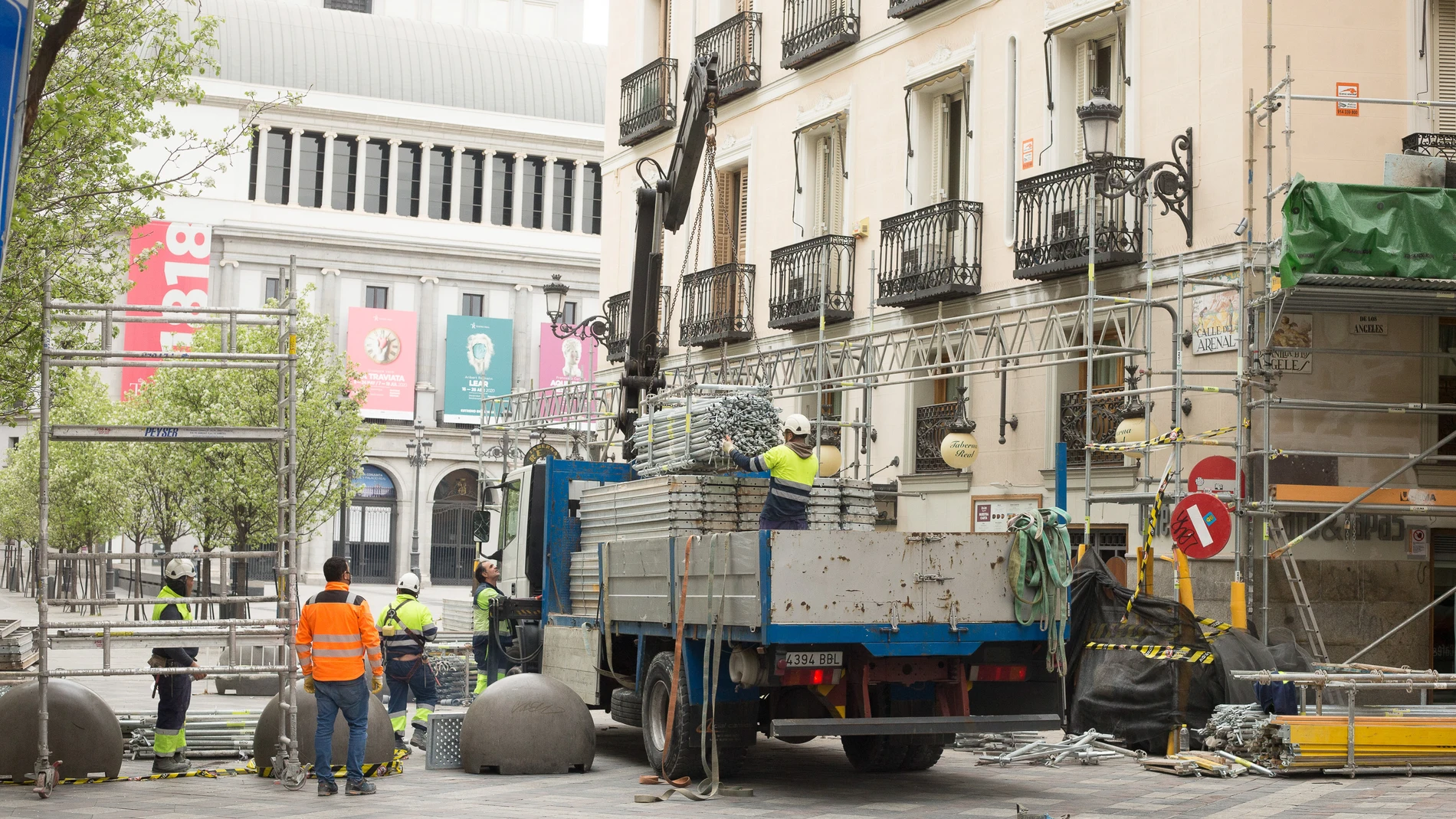 Madrid cierra las obras que no cumplen con el protocolo anti contagios del Covid-19