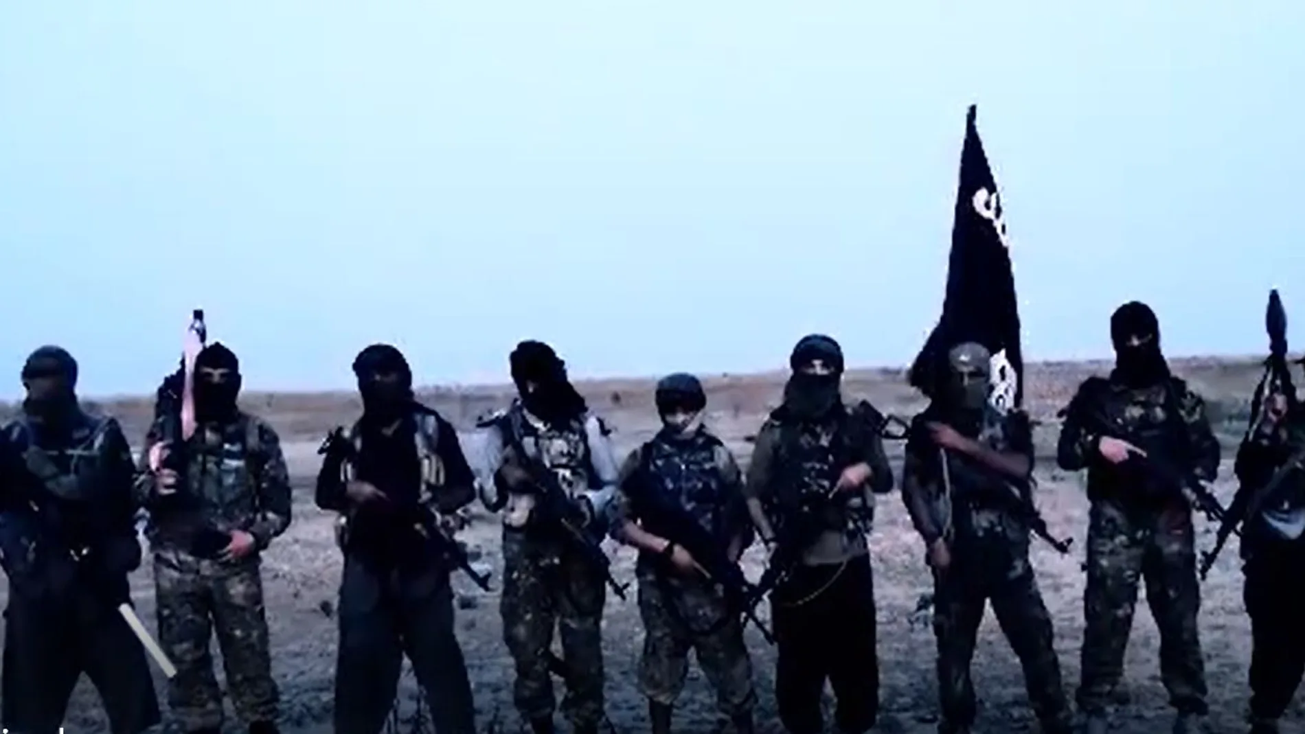 Un grupo de terroristas del Estado Islámico