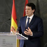 El presidente de la Junta, Alfonso Fernández Mañueco