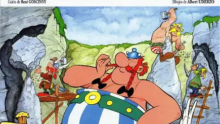 Obélix es un empresario en esta aventura