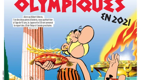 portada de "LEquipe" en homenaje a Uderzo