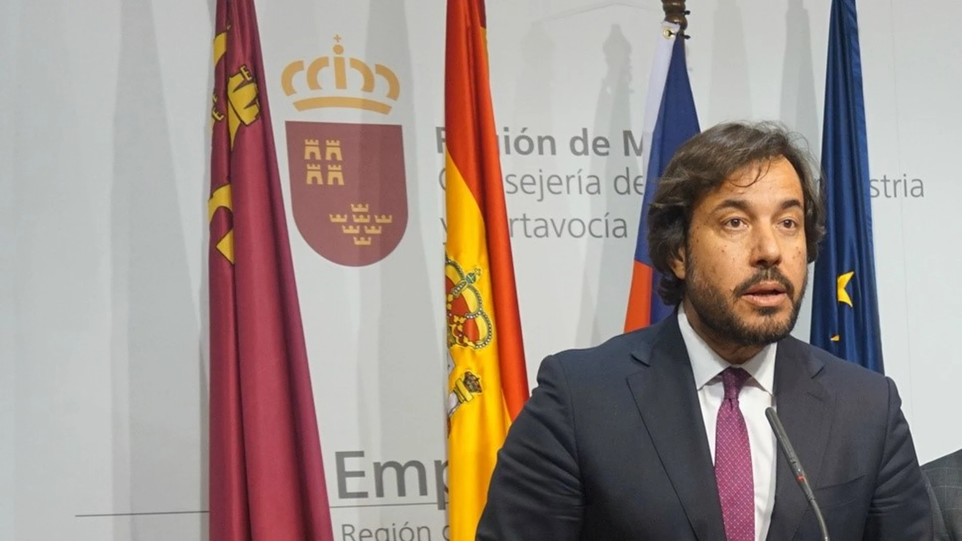 El consejero de Empleo, Investigación y Universidades, Miguel Motas, en una imagen de archivo