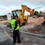 CONTINÚAN LAS OBRAS DEL HOSPITAL DE CAMPAÑA JUNTO AL DE LA FE DE VALENCIA