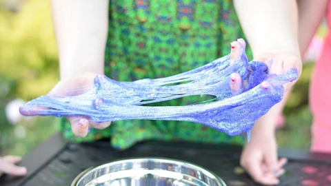 Así se hace el slime casero