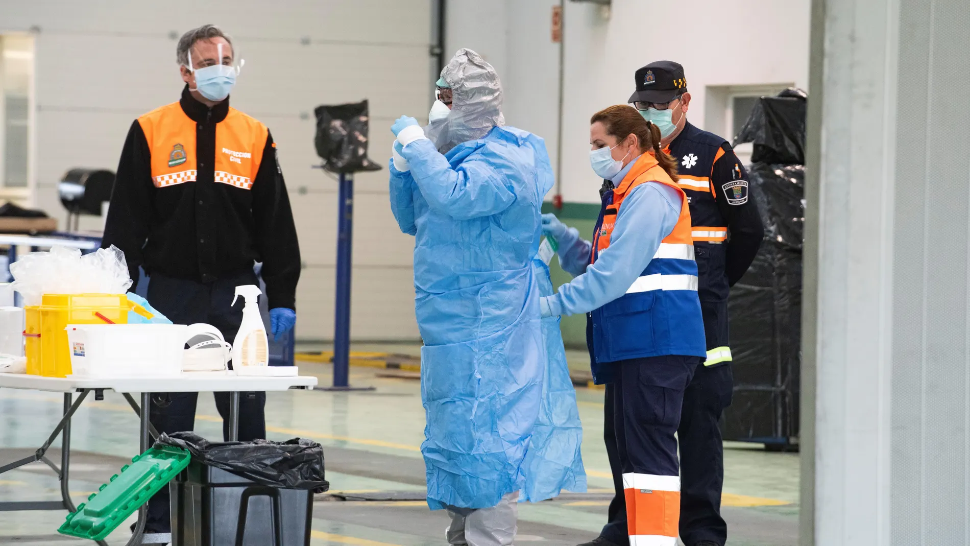 ITV habilitada para toma de muestras para el coronavirus