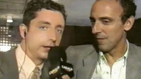 Josep Pedrerol y Joan Gaspart