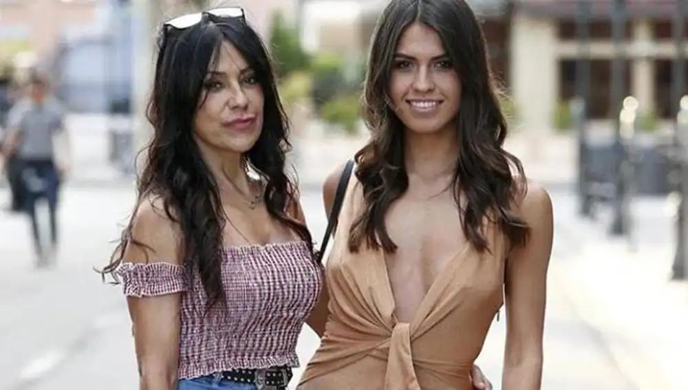 Maite Galdeano y su hija Sofía Suescun