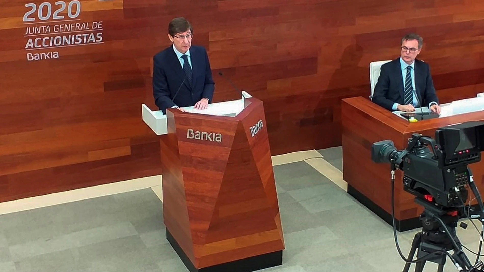 Bankia ha celebrado la junta no presencial en plena crisis del coronavirus